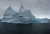 View  of the unusual iceberg