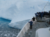 Endeavor against giant iceberg
